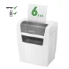 Iratmegsemmisítő LEITZ IQ Home Paper konfetti P4 6 lap fehér