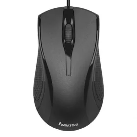 Egér vezetékes HAMA MC-200 USB 1200 DPI fekete