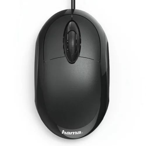 Egér vezetékes HAMA MC-100 USB fekete