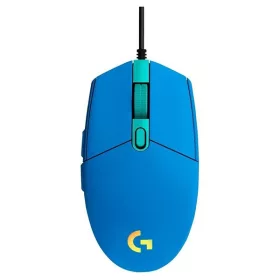   Egér vezetékes LOGITECH G102 LightSync USB 6 gombos 8000 DPI kék
