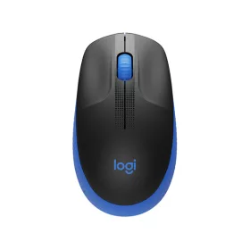 Egér vezeték nélküli LOGITECH M190 2,4 Ghz 1000 DPI kék