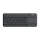 Billentyűzet vezeték nélküli LOGITECH K400 Plus Touchpad fekete