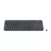 Billentyűzet vezeték nélküli LOGITECH K400 Plus Touchpad fekete