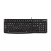 Billentyűzet vezetékes LOGITECH K120 USB fekete