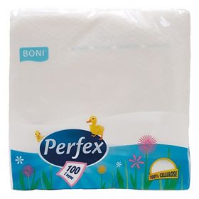 Szalvéta PERFEX 1 rétegű 100 darabos 33 x 33 cm