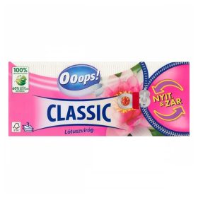   Papírzsebkendő OOOPS! Classic Lótuszvirág 3 rétegű 90 darabos