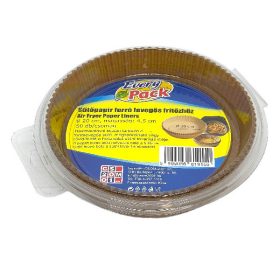   Sütőpapír forró levegős sütőhöz  4,5cm magas 20cm átm 50 darabos