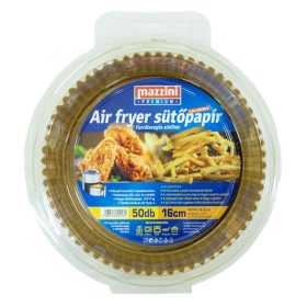   Sütőpapír forró levegős sütőhöz MAZZINI 4,5 cm magas 16cm átm 50 darabos