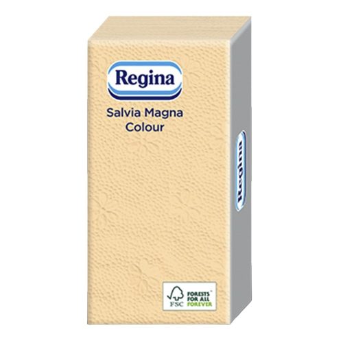 Szalvéta REGINA Salvia Magna 1 rétegű 38x38 cm 1/8 hajtogatott 30 lapos vegyes mintás