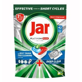   Mosogatógép tabletta JAR Platinum Plus Deep Clean Blue 42 darab/doboz