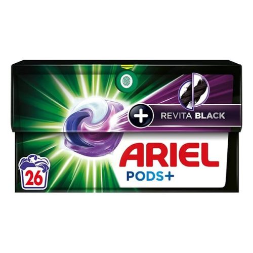 Mosókapszula ARIEL Revita Black 26 db