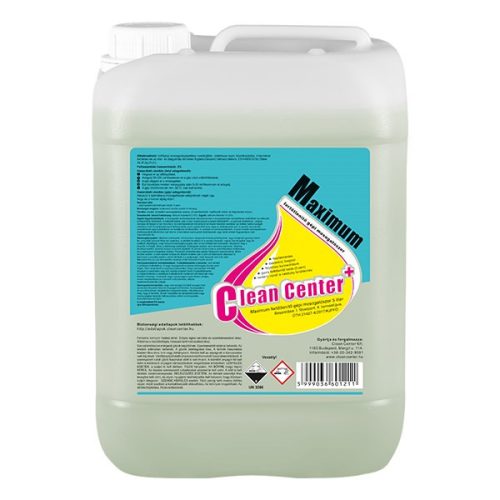 Mosogatószer gépi CLEAN CENTER Maximum fertőtlenítő hatású 5L