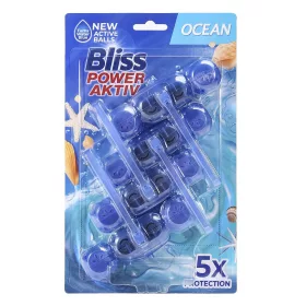 Toalett illatosító golyó BLISS óceán 4x50 g