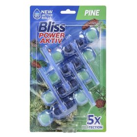 Toalett illatosító golyó BLISS fenyő 4x50 g