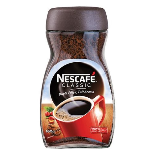 Kávé instant NESCAFE Classic üveges 100g