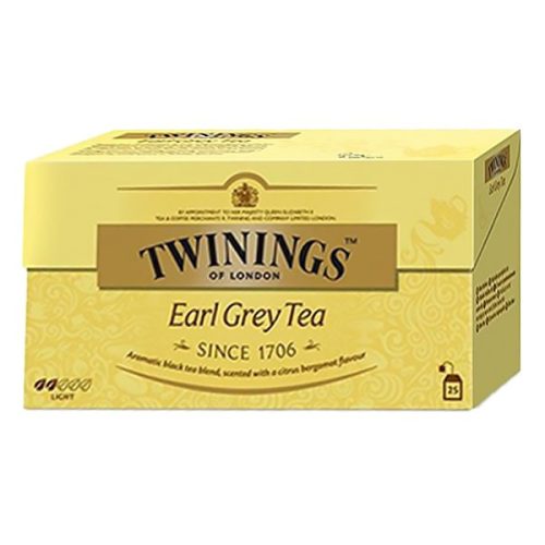 Fekete tea TWININGS Earl Grey 25x2gr