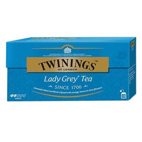 Fekete tea TWININGS Lady Grey 25x2 g
