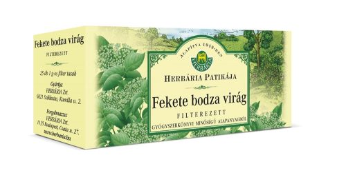Herbatea HERBÁRIA fekete bodza virág 25x1 g
