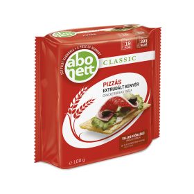   Extrudált kenyér ABONETT Classic teljes kiörlésű pizzás 100 g