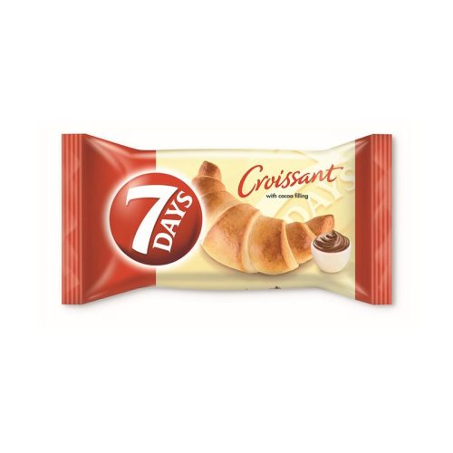Croissant 7DAYS kakaós töltelékkel 60 g