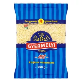 Száraztészta ABC GYERMELYI 4 tojásos 500 g