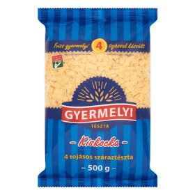 Száraztészta kiskocka GYERMELYI 4 tojásos 500 g
