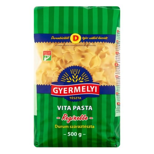 Száraztészta fodros kocka GYERMELYI Vita Pasta durum 500 g