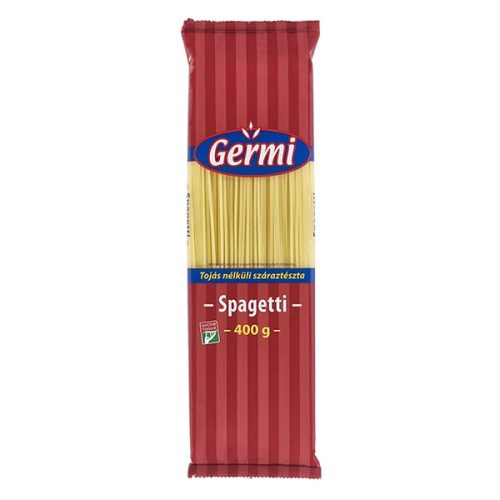 Száraztészta spagetti GYERMELYI Germi tojás nélküli 400 g