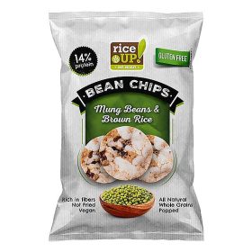 Rizschips RICE UP proteines mungóbabbal 60 g
