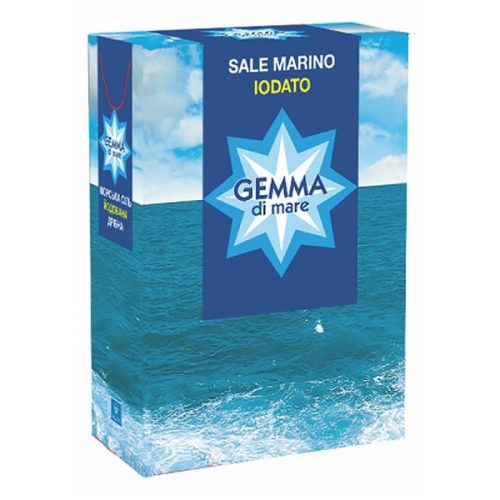 Tengeri só SALINS GEMMA finom jódozott 1 kg