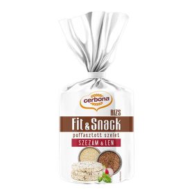 Puffasztott rizs CERBONA len- és szezámmagos 90 g