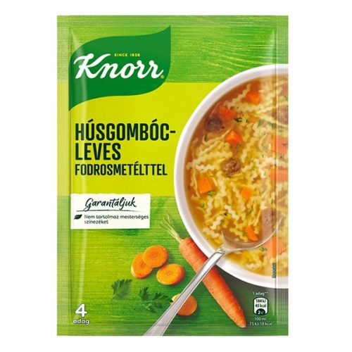 Instant tésztás leves KNORR Húsgombócleves fodrosmetélttel 50g