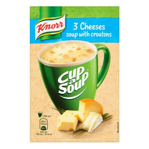 Instant KNORR Sajtos krémleves 17 g