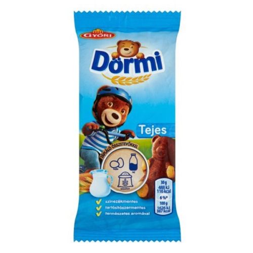 Piskóta GYŐRI ÉDES Dörmi tejkrémes 30 g