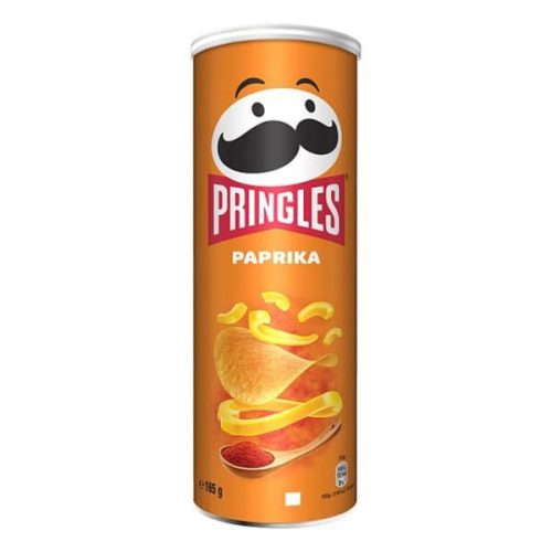 Burgonyachips PRINGLES Paprika 165 g