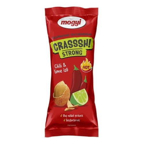 Földimogyoró tésztabundában MOGYI Crasssh! Strong chili-lime 60 g