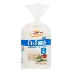Puffasztott rizsszelet CERBONA tengeri sós 90 g