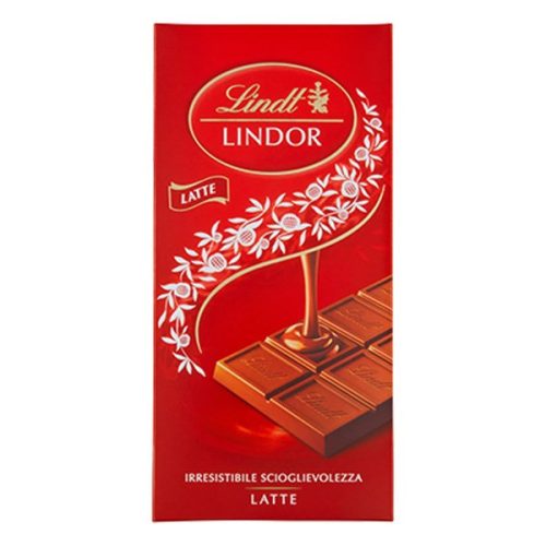 Csokoládé LINDT Lindor Milk tejcsokoládé 100 g