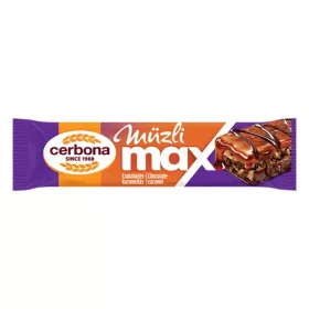 Müzliszelet CERBONA MAX csokis - sós karamella 30 g