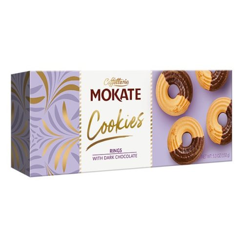 Keksz MOKATE csokoládés karika 150 g
