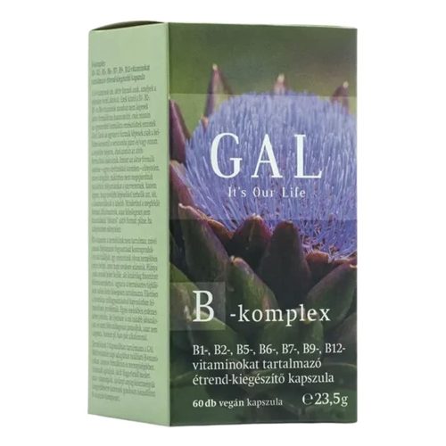 Vitamin GAL B-komplex vegán 60 darab