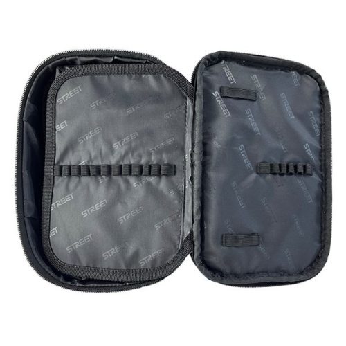 Tolltartó STREET Compact Multi 1 szintes klapnis + tároló rekesz Zodiac