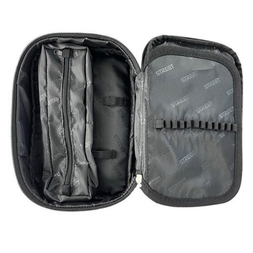 Tolltartó STREET Compact Multi 1 szintes klapnis + tároló rekesz Zodiac