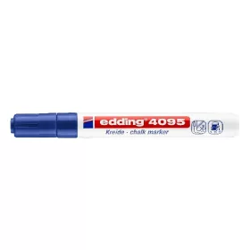 Folyékony kréta EDDING 4095 vágott 2-3 mm kék