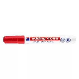 Folyékony kréta EDDING 4095 vágott 2-3 mm piros