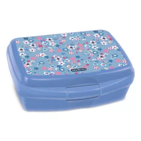  Uzsonnás doboz ARS UNA Pearl Blossom Blue műanyag 165x135x60 mm