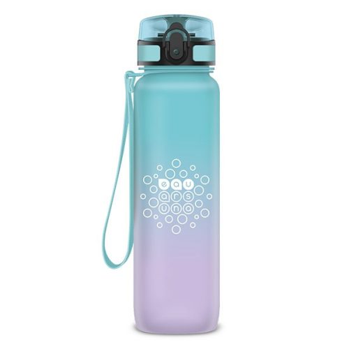 Kulacs ARS UNA műanyag matt BPA-mentes motivációs ombre 1 liter Orchidea