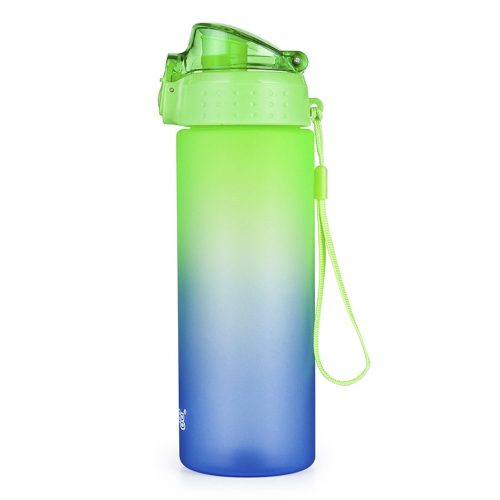 Kulacs OXY CLICK műanyag BPA-mentes 600 ml Ombre kék-zöld