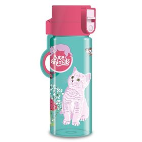   Kulacs ARS UNA műanyag BPA-mentes 475 ml Cute Animals-Kitten