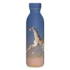 Kulacs duplafalú ARS UNA fém 600 ml Icons of the Wild-Giraffes 5505